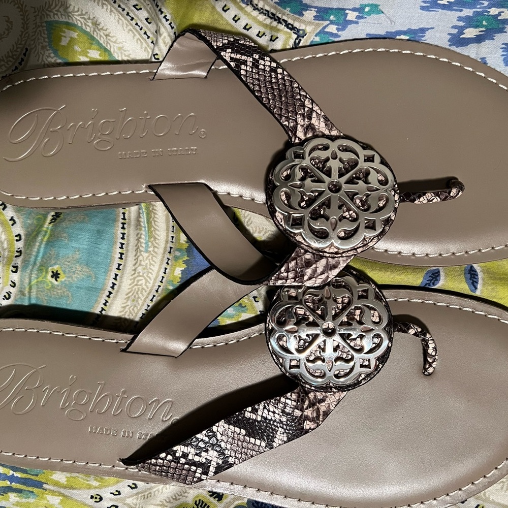 Brighton sandals size 9 1/2 new Never worn